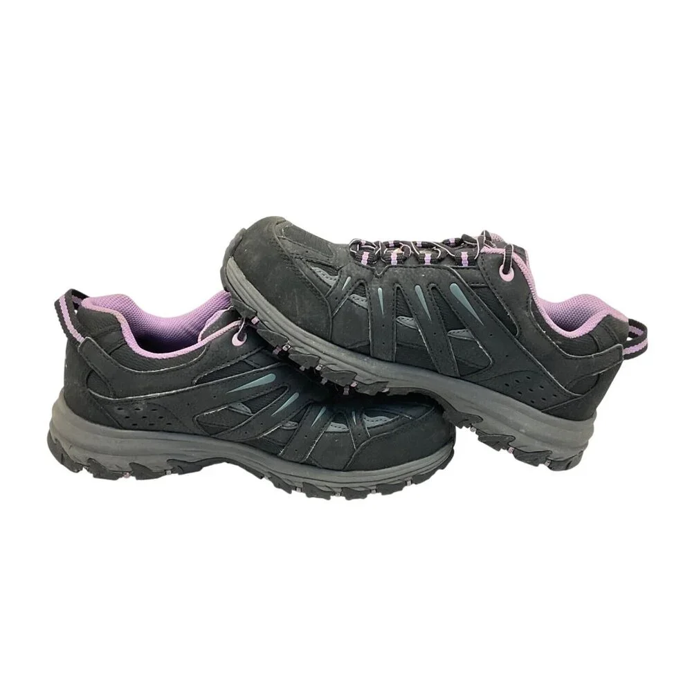 Dakota Women's Low-Cut Aluminum Toe CP Work Shoe 2003 Black/Purple Size 7M - Picture 6 of 8